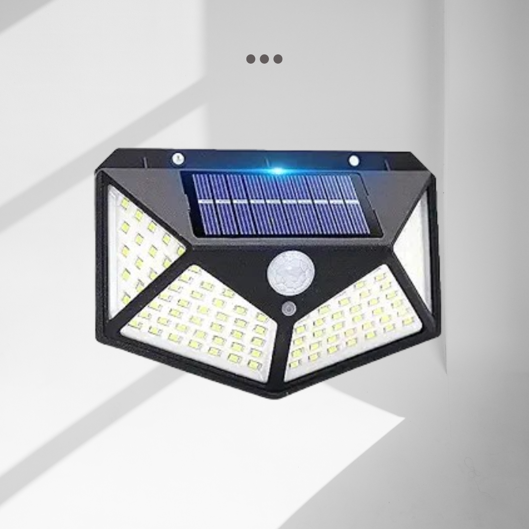 Waterproof Outdoor Solar Light, Motion Sensor Smart LED Solar Lights for Outdoor/Garden Wall.